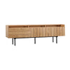 ZANE Entertainment TV Unit 160cm - Natural Oak