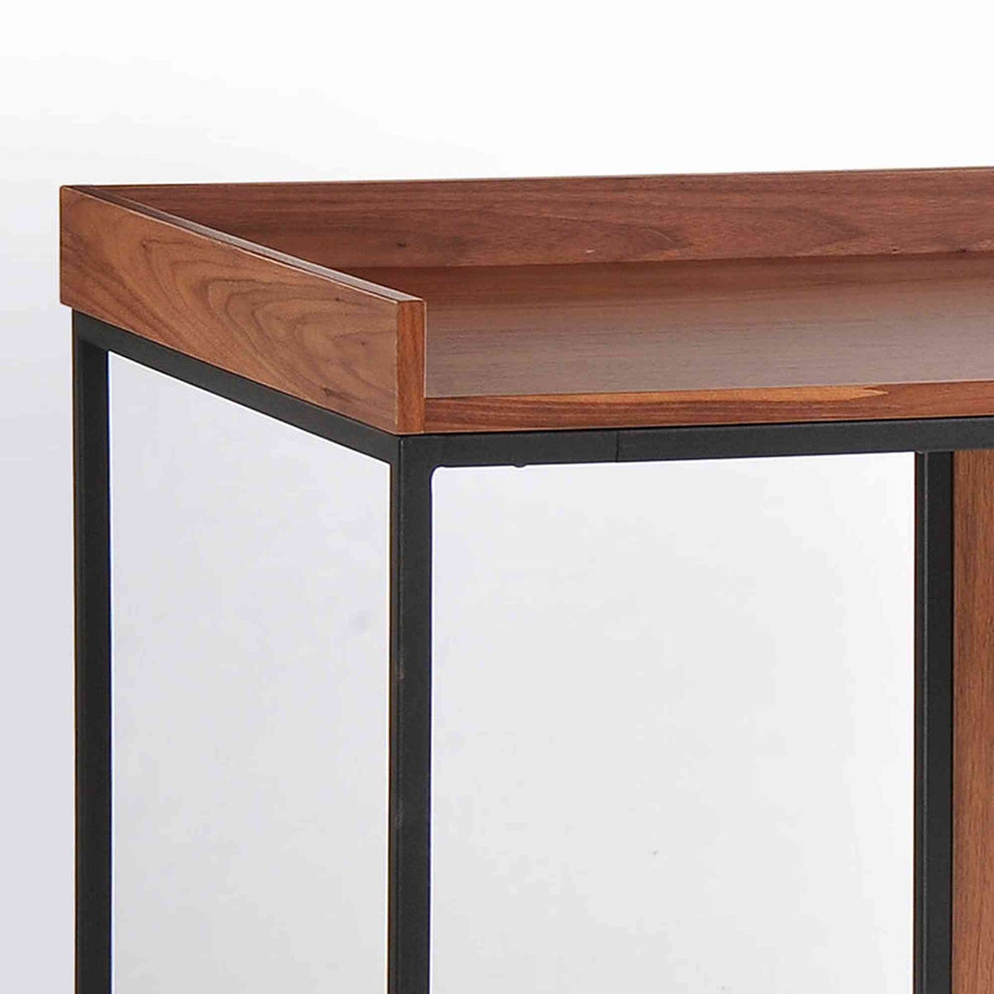 Leo Retro Desk  160cm - Walnut,Office Furniture,Desks,Modern Furniture