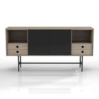 BAYLEN Sideboard 1.6M - Brown,Dining Room Furniture,Office Furniture,Sideboards,Office Sideboards,Modern Furniture