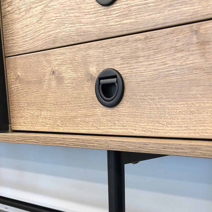 BAYLEN Sideboard 1.6M - Brown,Dining Room Furniture,Office Furniture,Sideboards,Office Sideboards,Modern Furniture