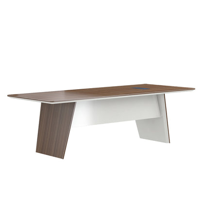 ANDERS Boardroom Table 240cm - Hazelnut & Beige