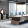 ANDERS Credenza Cabinet 120cm - Hazelnut & Beige
