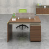 ANDERSON 2 People Back to Back Workstation 1.2M - Hazelnut & Beige