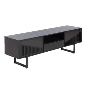 MONTANA Entertainment TV Unit 160cm - Black Ash