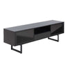 MONTANA Entertainment TV Unit 160cm - Black Ash