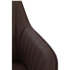 EKON Counter Stool - Brown & Black