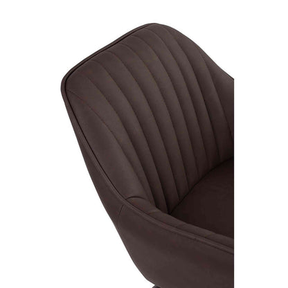EKON Counter Stool - Brown & Black