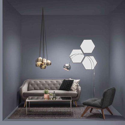 CAMEO Coffee Table Rectangular 1.2M - Mirror,Living Room Furniture,Coffee Tables,Occasional Tables,Modern Furniture