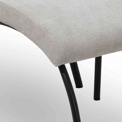 FOXTON Leisure Chair with Ottoman - Grey,Living Room Furniture,Lounge Chairs,Modern Furniture