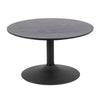TITAN Round Coffee Table 70cm - Black