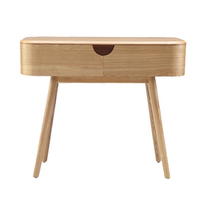 AKINO Console Dressing Table 90cm - Natural Ash Veneer