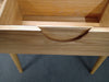 AKINO Console Dressing Table 90cm - Natural Ash Veneer
