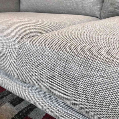 RANNI 3 Seater Sofa With Left Chaise - Light Grey,Living Room Furniture,Lounges,Three Seaters,Modern Furniture