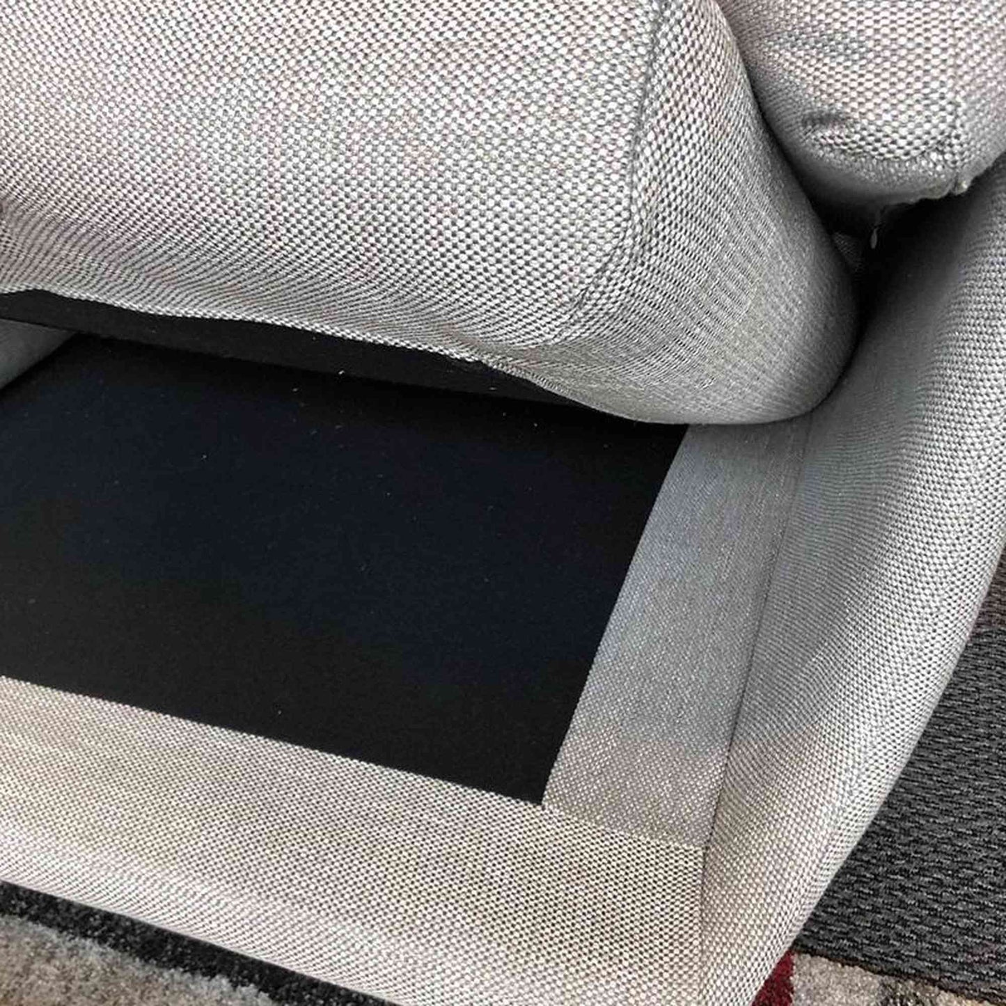 RANNI 3 Seater Sofa With Left Chaise - Light Grey,Living Room Furniture,Lounges,Three Seaters,Modern Furniture