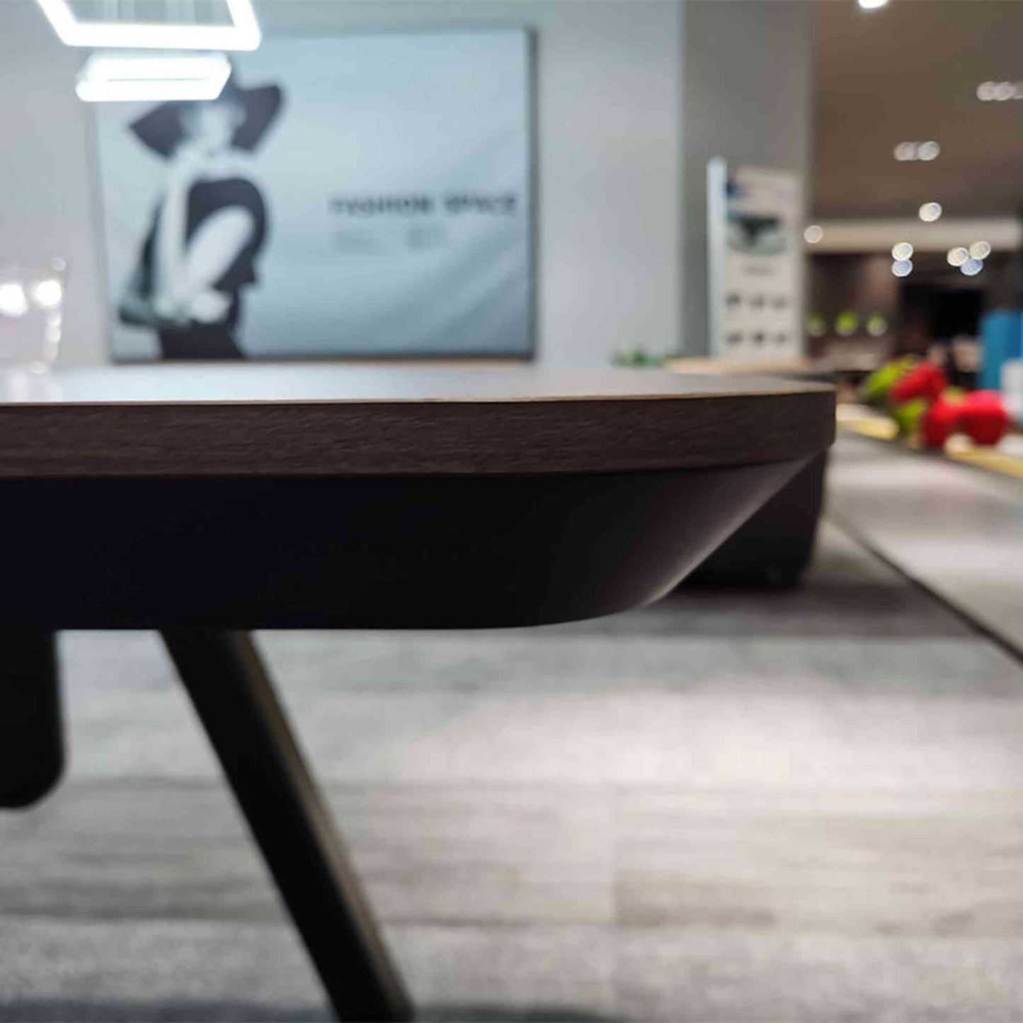 KAISON Executive Desk with Reversible Return 2M - Brown Grey