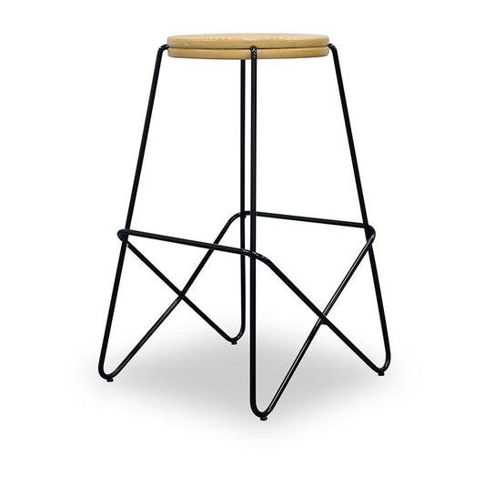 LARK Wooden Topped  Counter Stool,Dining Room Furniture,Stools,Modern Furniture