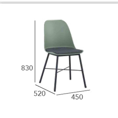 LAXMI Dining Chair - White & Black,Dining Room Furniture,Dining Chairs,Armchairs,Modern Furniture