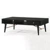 RANIA Coffee Table 120cm - Black Ash