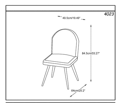 MINTO Dining Chair - Grey
