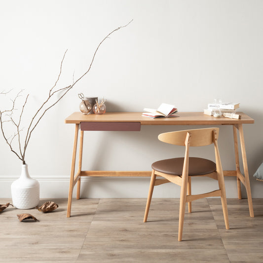 MOREY Study Desk Natural - Natural