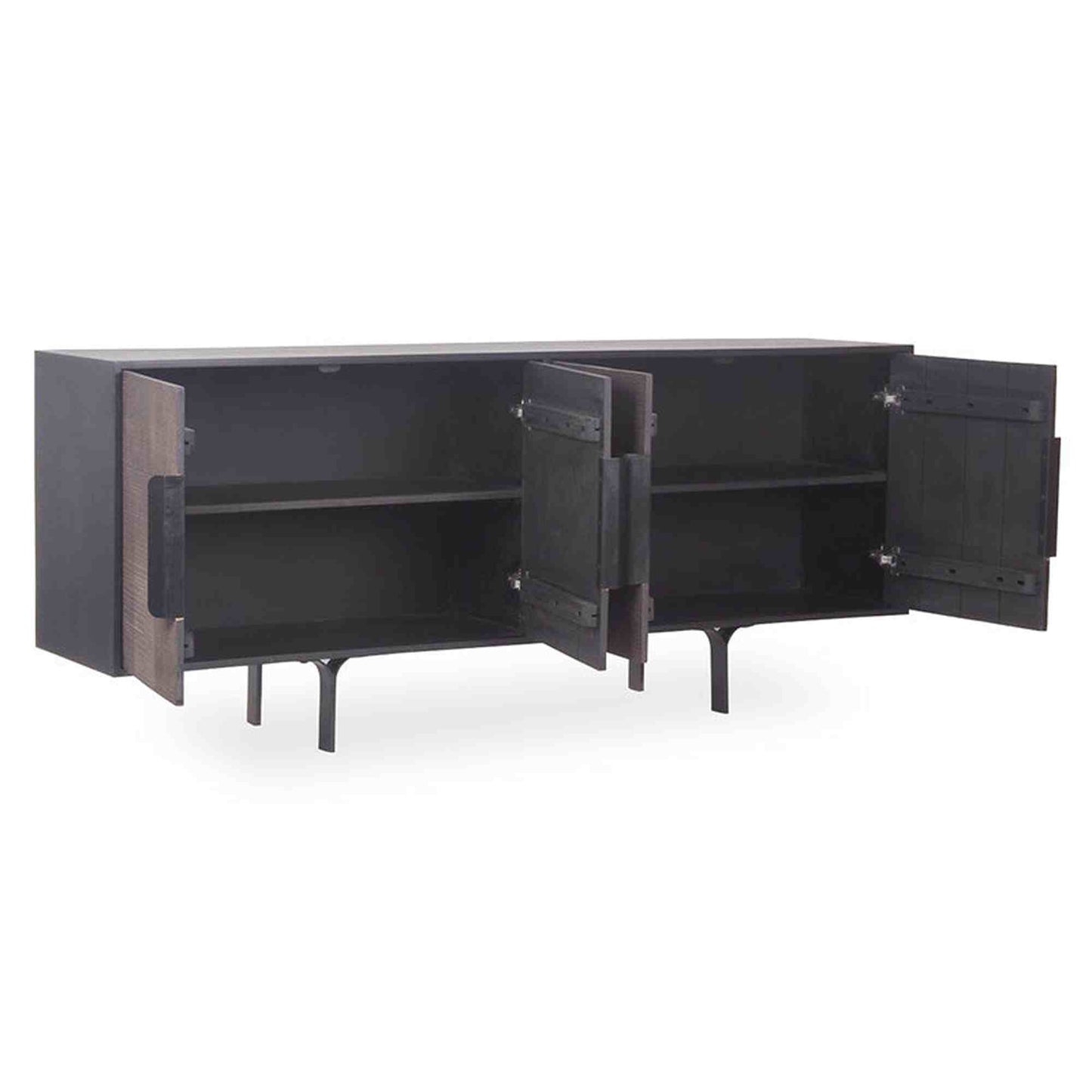 SAHARA Sideboard Buffet 180 cm Solid Mango Wood - Honey