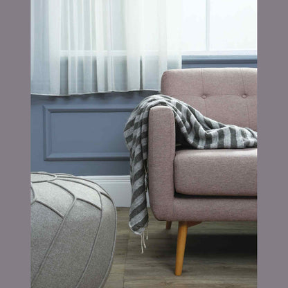 Saturn Ottoman - 61cm - Grey,Living Room Furniture,Lounges,Ottomans,Modern Furniture