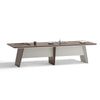 ANDERS Boardroom Table 320cm - Hazelnut & Beige