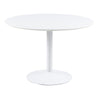 TITAN Round Dining Table 110cm - White