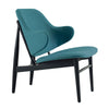 VERONIC Lounge Chair - Teal & Black