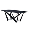 CELINE Sintered Stone Dining Table - 180cm - Black