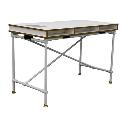 PARKER Study Desk 1.2M - White,Office Furniture,Desks,Modern Furniture
