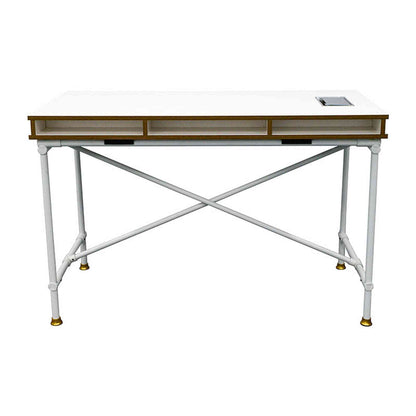 PARKER Study Desk 1.2M - White,Office Furniture,Desks,Modern Furniture