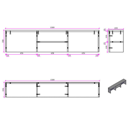 VATTI Reception Counter Box for VATTI Desks