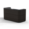 HALO Reception Desk 180cm - Black