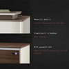 ANDERS Executive Desk Reversible Return 2.0M - Hazelnut & Beige