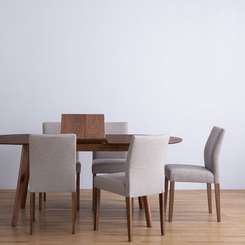 Ladee Dining Chair - Cocoa + Grey